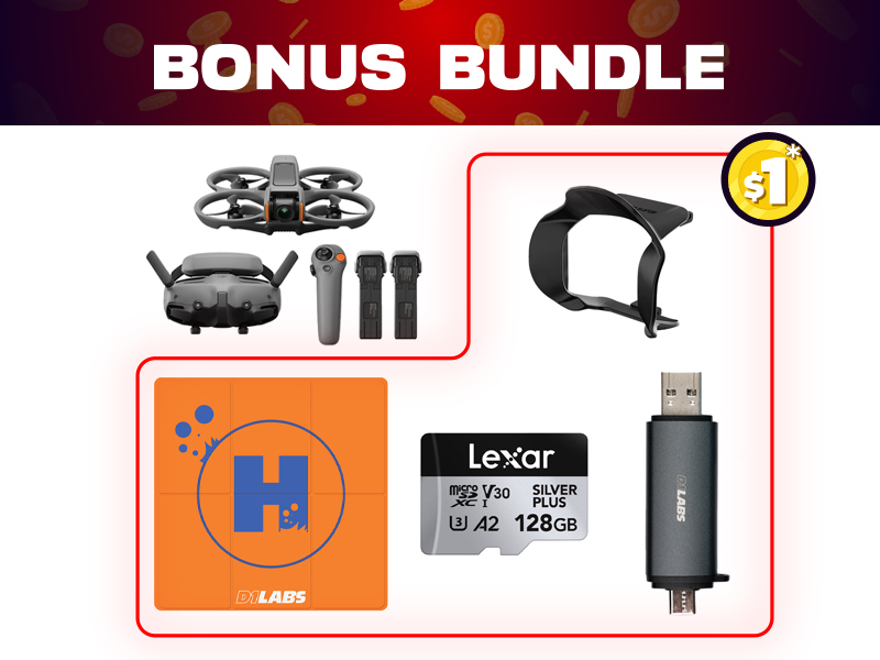 DJI Avata 2 FMC + $1 Bonus Bundle